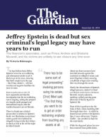 Jeffrey Epstein is dead but sex criminal's legal legacy may have years to run
